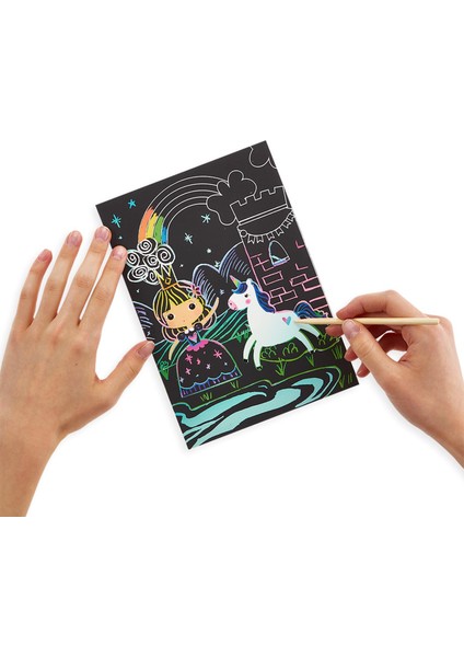 Ooly Scratch & Scribble - Princess Garden