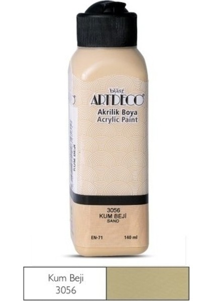 Kum Beji Yeni Formül Akrilik Boya 140 ml