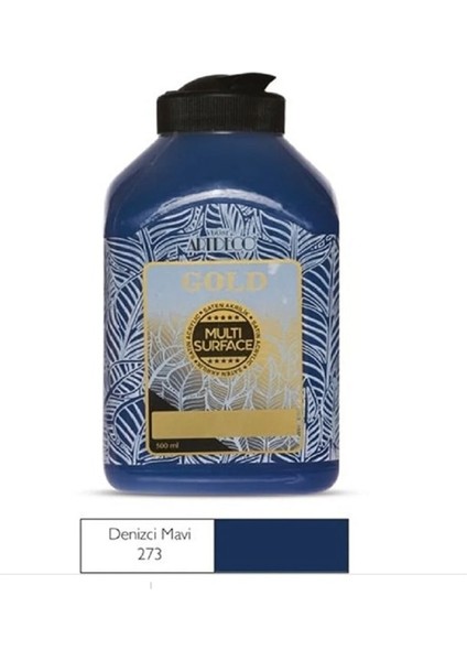 Gold Multi Surface Akrilik Boya 500 Ml. 273 Denizci Mavi fiyatları