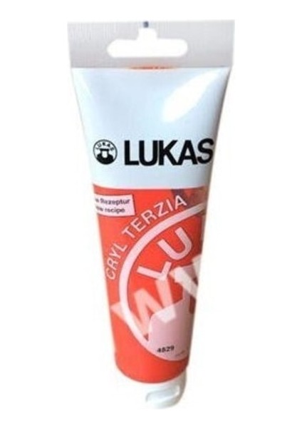 Cryl Terzia Akrilik Boya 125 Ml. 4829 Kadmiyum Orange