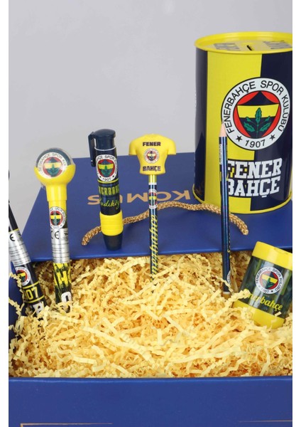 Dekomus Gıft Box Özel Kutulu Fenerbahçe Jumbo Kırtasiye Seti fırsatları