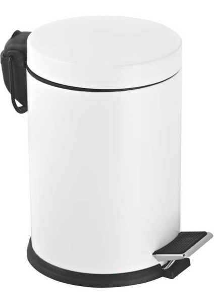 Çelik Metal 12 Litre Pedallı Çöp Kovası Beyaz Çöp Kutusu fiyatları
