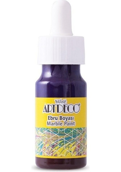 Hazır Ebru Boyası 30ML 48 Mürdüm