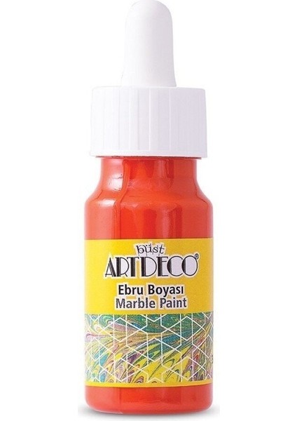 Hazır Ebru Boyası 30ML 03 Turuncu