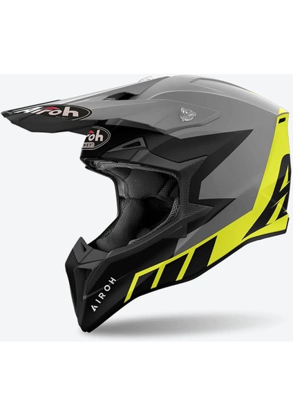 Aıroh Wraap Reloaded Yellow Kask