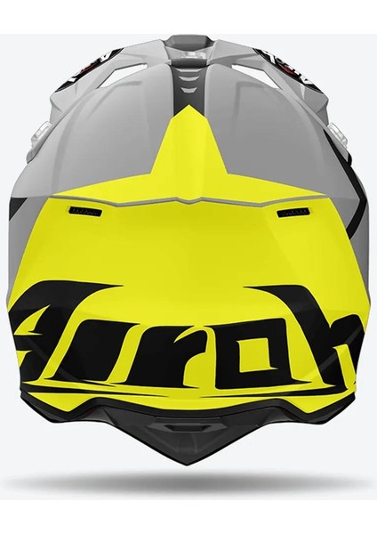 Aıroh Wraap Reloaded Yellow Kask