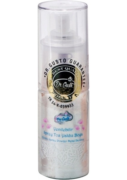 Airpump Metalik Toz Sprey Boya Sedef 13 gr