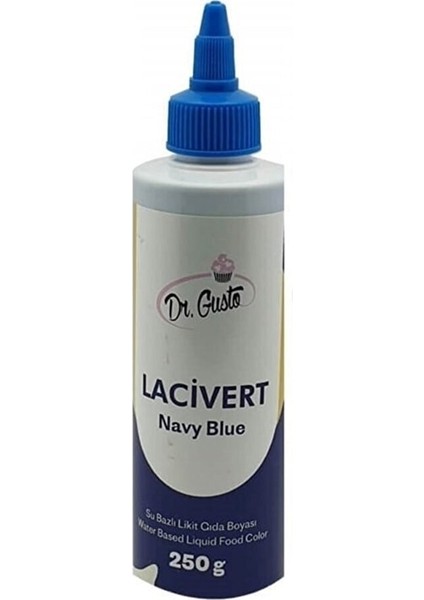 Su Bazlı Gıda Boyası - Lacivert