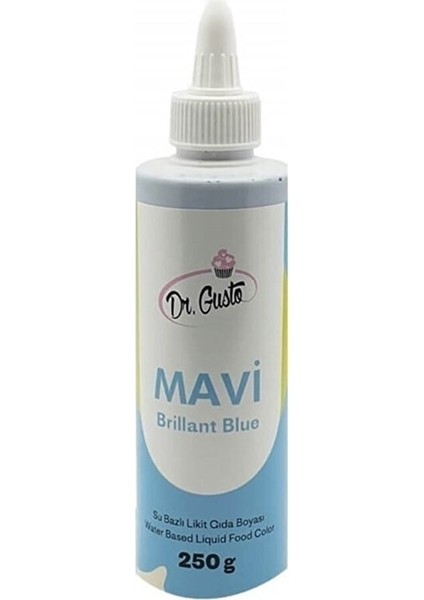 Su Bazlı Gıda Boyası - Mavi