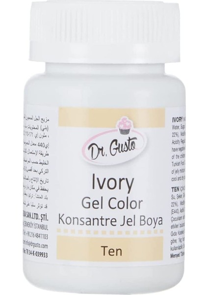 Ten Rengi Gıda Boyası Jel 100 gr