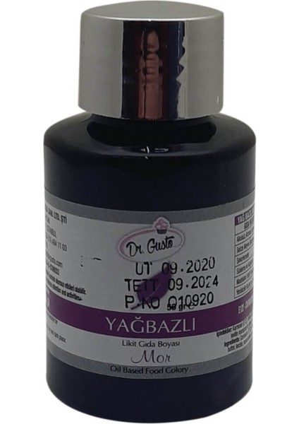 Yağ Bazlı Likit Boya Mor 50 gr fiyatları