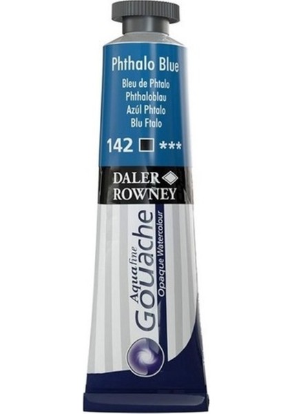 Aquafine Guaj Boya Tüp 15ML 142 Phthalo Blue