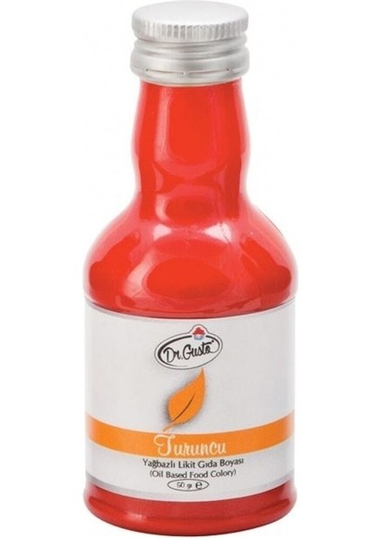 Turuncu Yağ Bazlı Likid Boya 50 gr