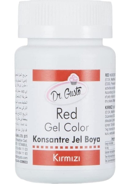 Kırmızı Gıda Boyası Jel 100 gr fiyatları