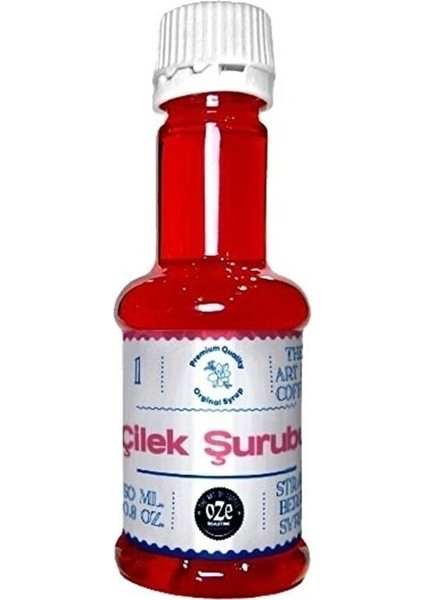 Çilek Şurubu 50 cc