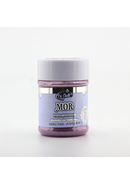 Mor Yenilebilir Yaldız Toz Boya 50 gr