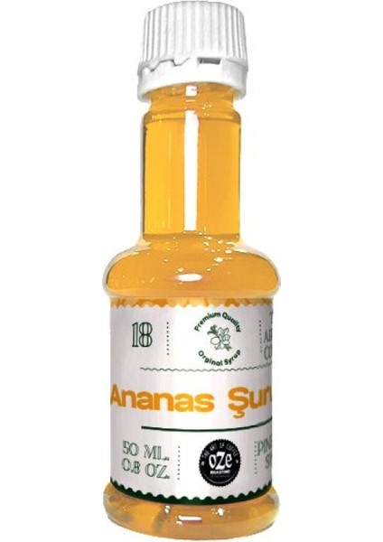 Ananas Şurubu 50 cc modelleri