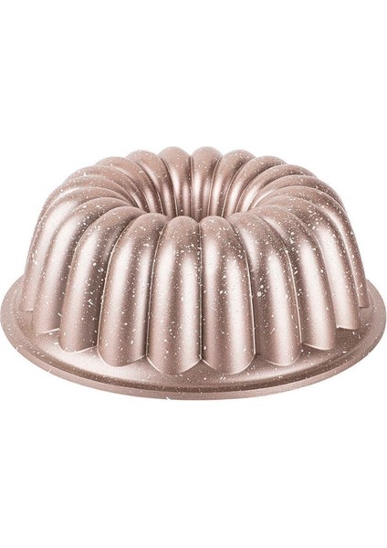 Rose Gold Granit Döküm Dilimli Kek Kalıbı 26CM