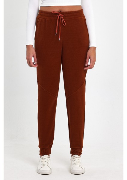 Kadın Rahat Kalıp Softech Polar Sweat Eşofman Altı SPR24EA97