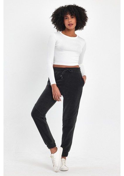 Kadın Rahat Kalıp Softech Polar Sweat Eşofman Altı SPR24EA97 modelleri