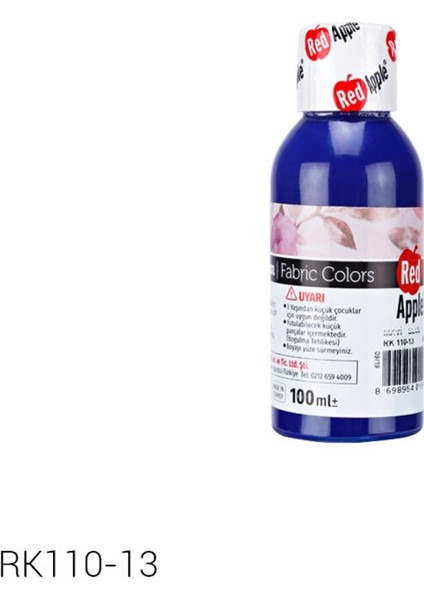 Kumas Boyası 100 ml Mavı