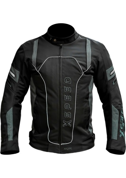 Xspeed Anger 4 Mevsimlik Korumalı Uzun Motosiklet Montu