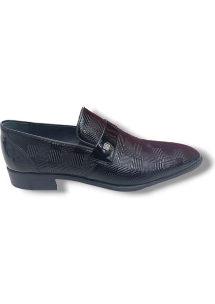 GR0076 Hakiki Lazerli Rugan Deri Lazer Kesim Erkek Klasik Ayakkabı indirimleri