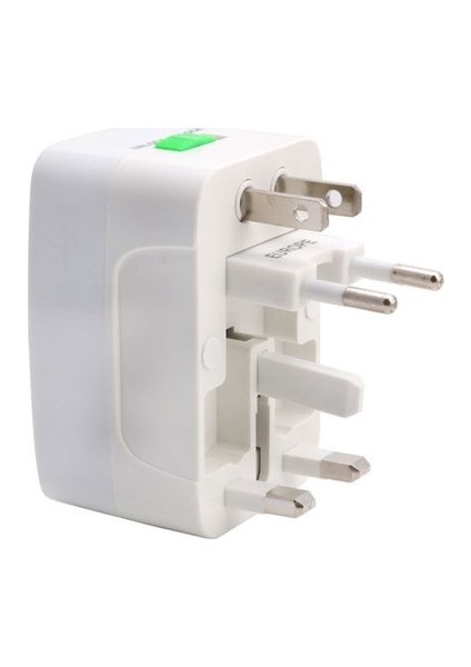 Seyahat Tipi Çok Kullanımlı Priz Adaptörü HD-4499
