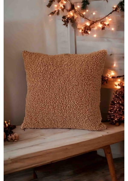 Teddy Kahverengi Kırlent Kılıfı fiyatları