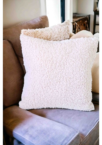 Teddy Kırlent Kılıfı (Açık Somon)