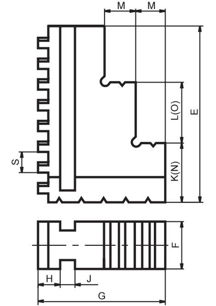 160MM Tos 4 Ayaklı Set Düz Ayak Takımı