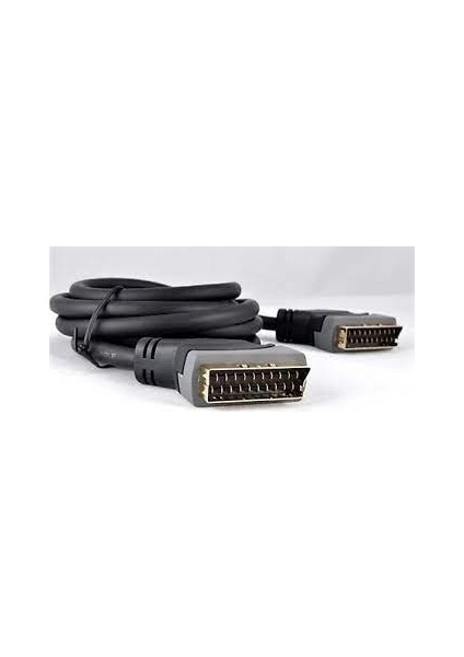 Scart Kablosu 24K Altın 2 Metre