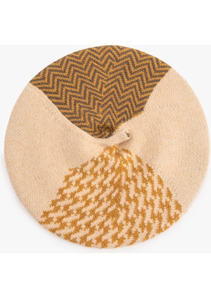 Desenli Ressam Şapkası Bere