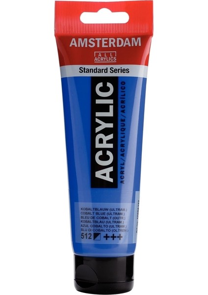Akrilik Boya 120 Ml. 512 Cobalt Blue (Ultramarine)