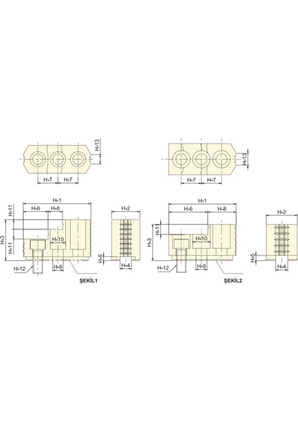 HJ15H Autogrip Standart Sert 4 Ayaklı Set