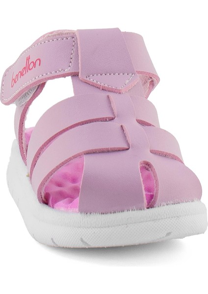 BN-1245 Bebe Kız Çocuk Sandalet Lila