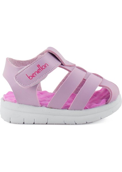 BN-1245 Bebe Kız Çocuk Sandalet Lila