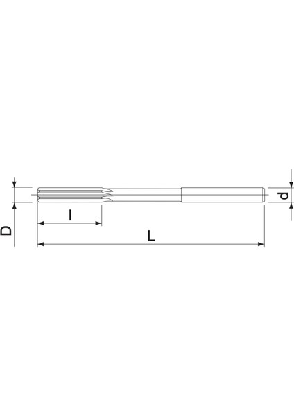 8 mm Mastercut DIN212 Karbür Sert Metal Rayba
