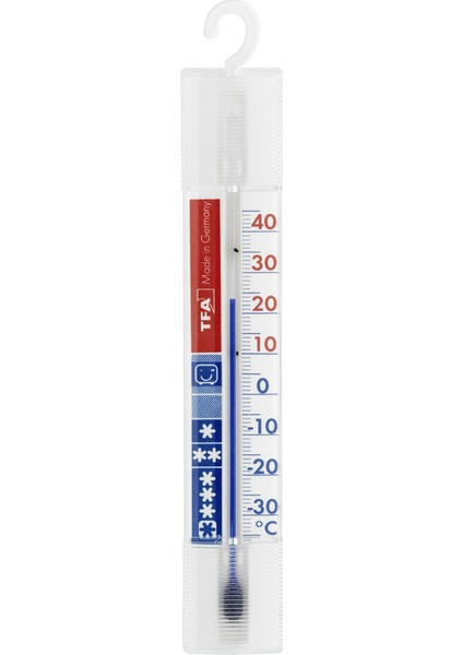 3'lü Paket TFA Dostmann 14.4000 Buzdolabı Soğutucu Soğuk Hava Deposu Termometresi -40 ° C.....+ 40 ° C  (Alman Markası)