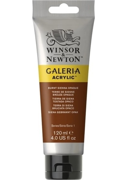 Winsor Newton Galeria Akrilik Boya 120 ml 077 Burnt Sienna Opaque
