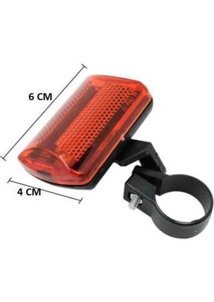 5 Ledli Bisiklet Arka Stop Ikaz Lambası