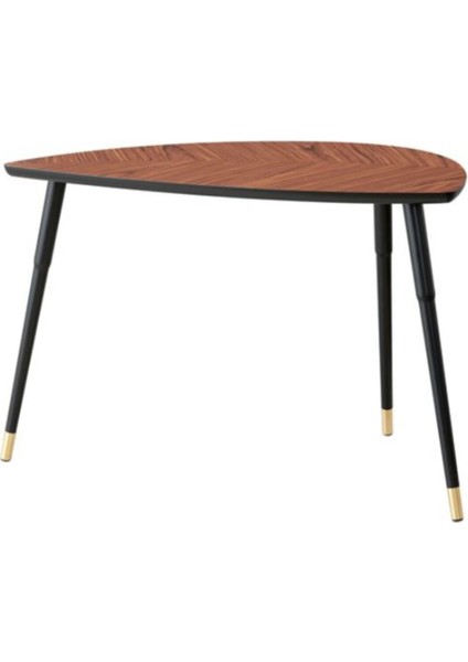 Orta Sehpa Lövbacken Kahverengi Meridyendukkan 77X39 cm Kavak Ağacı Kaplama Modern Sehpa