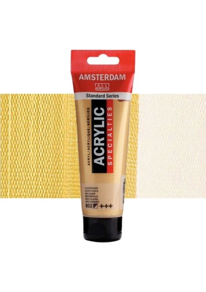 Akrilik Boya 120 Ml. 802 Light Gold (Metalik)