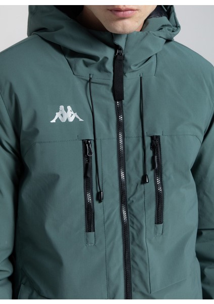 Yeşil Erkek Dik Yaka Mont 361M3WWD16 Hyro modelleri