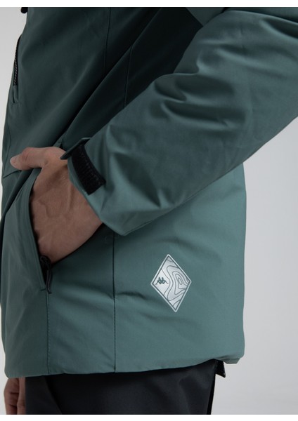 Yeşil Erkek Dik Yaka Mont 361M3WWD16 Hyro indirimleri