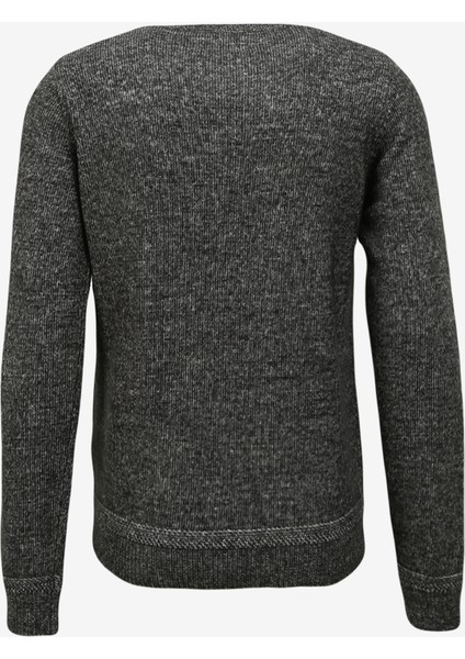 Bisiklet Yaka Slim Fit Siyah Erkek Kazak FM23W37MG fiyatları