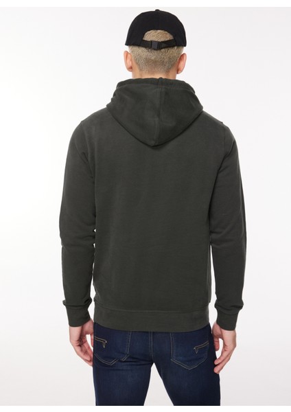 Kapüşon Yaka Kahve Erkek Sweatshırt Fm23W29Fc indirimleri