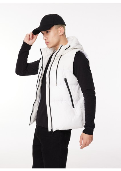 Gmg Fırenze Beyaz Erkek Yelek GU23MFW07011