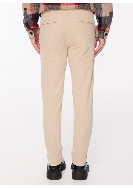 Normal Bel Normal Paça Slim Fit Taş Erkek Pantolon FM23W15PU