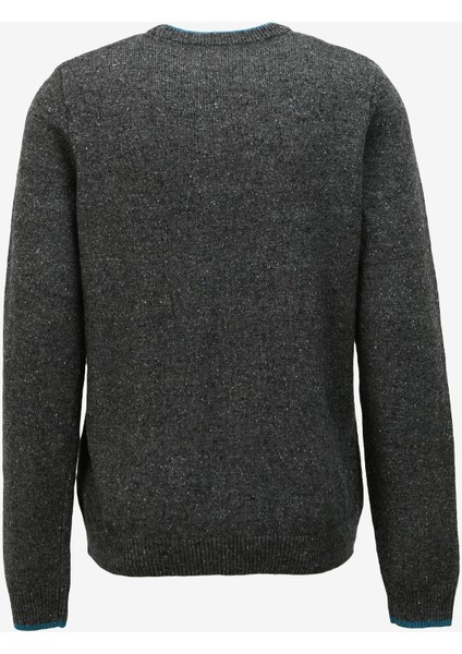 Bisiklet Yaka Slim Fit Antrasit Erkek Kazak FM23W35MG fiyatları